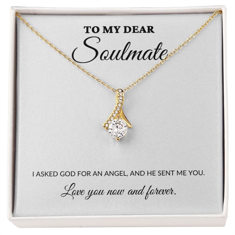 To My Dear Soulmate - My Angel - Alluring Necklace - WH