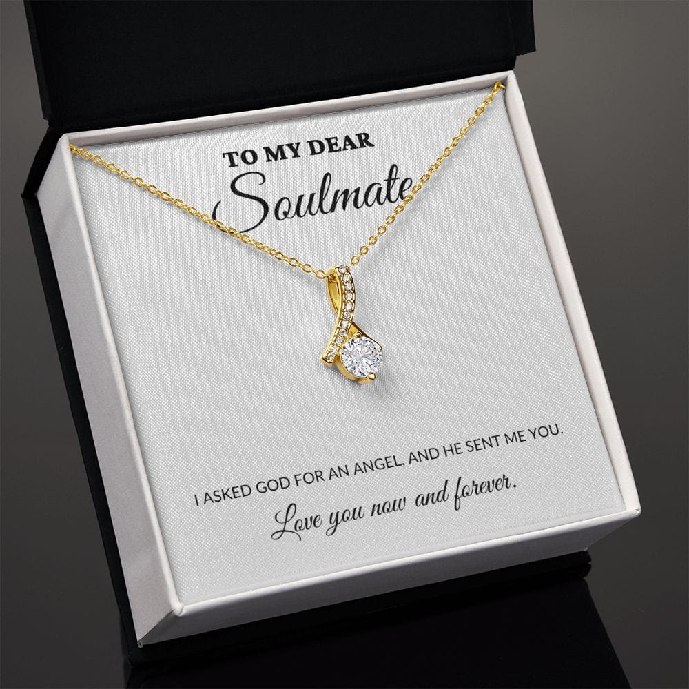 To My Dear Soulmate - My Angel - Alluring Necklace - WH