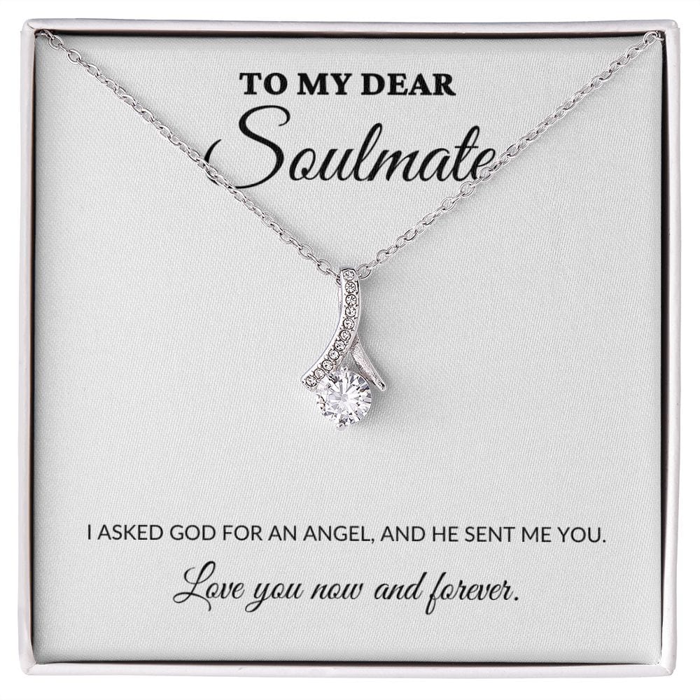 To My Dear Soulmate - My Angel - Alluring Necklace - WH