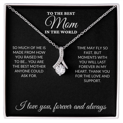 To The Best Mom In The World - Moments - Alluring Necklace - BK