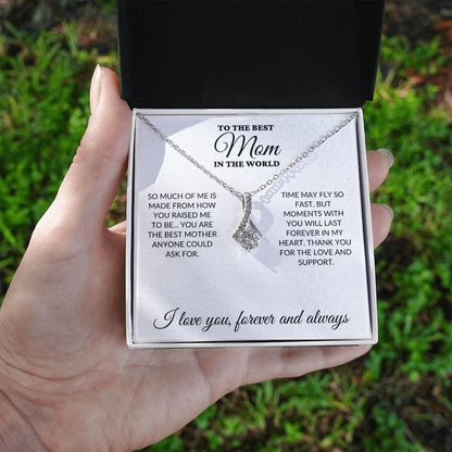 To The Best Mom In The World - Moments - Alluring Necklace - WH