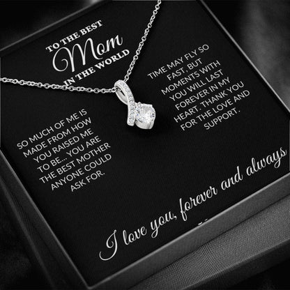 To The Best Mom In The World - Moments - Alluring Necklace - BK