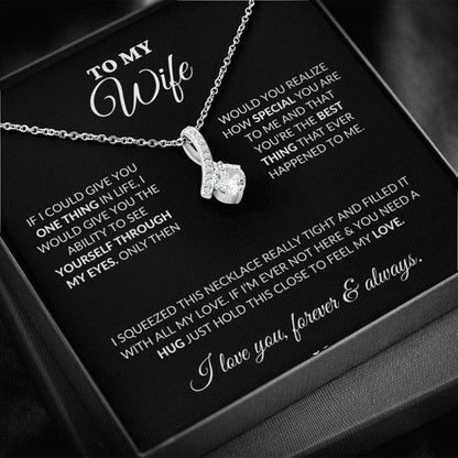 To My Wife - How Special You Are - Alluring Necklace - BK