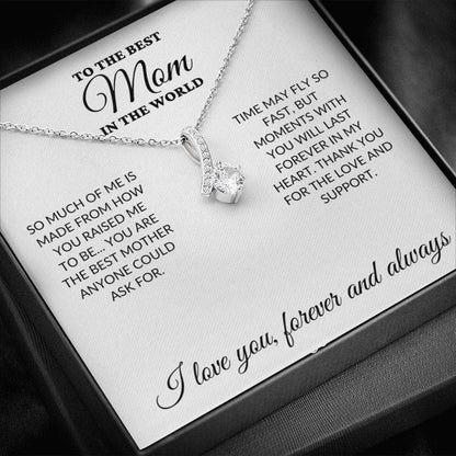 To The Best Mom In The World - Moments - Alluring Necklace - WH