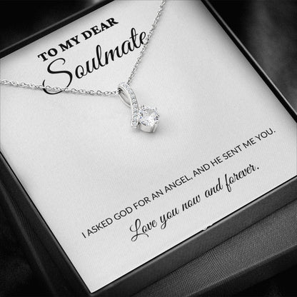 To My Dear Soulmate - My Angel - Alluring Necklace - WH