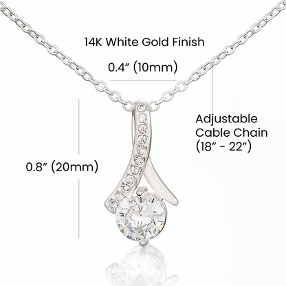 To My Wife - How Special You Are - Alluring Necklace - WH