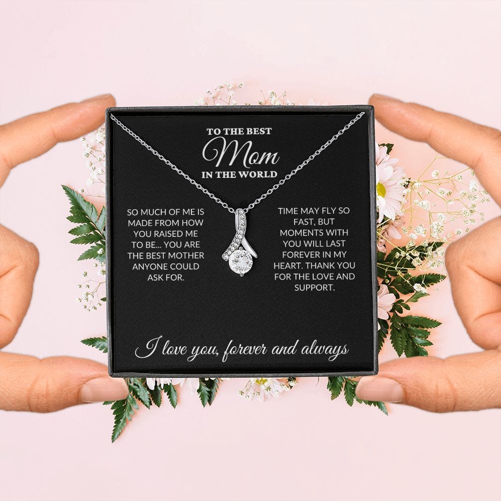 To The Best Mom In The World - Moments - Alluring Necklace - BK