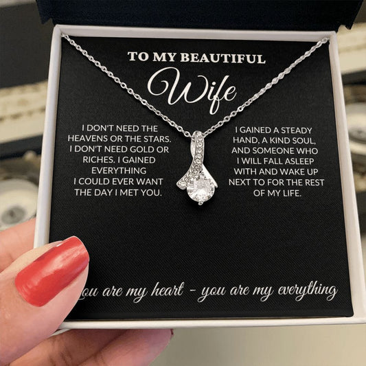 My Beautiful Wife - Kind Soul - Alluring Necklace - BK