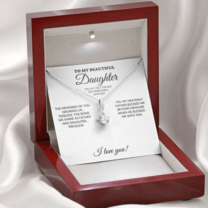 To My Beautiful Daughter - My Joy - Alluring Necklace - WH