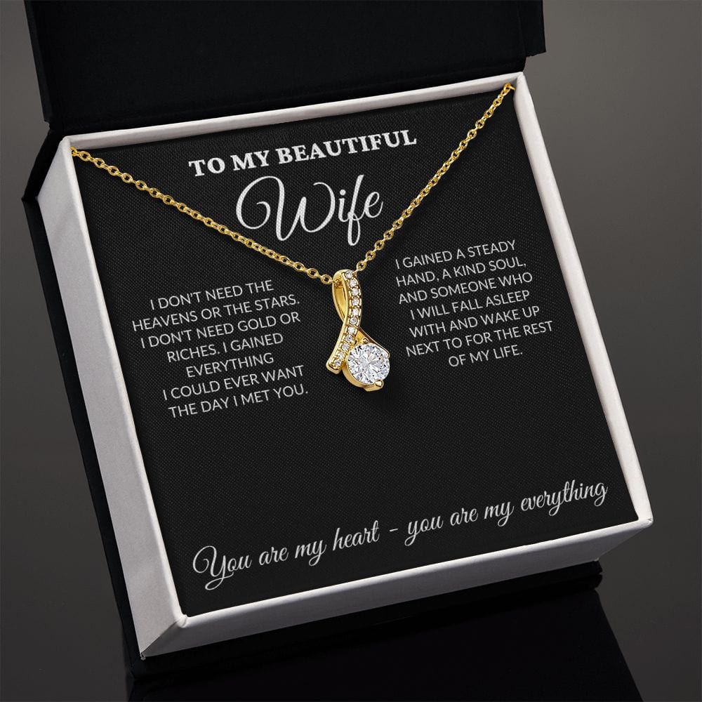 My Beautiful Wife - Kind Soul - Alluring Necklace - BK