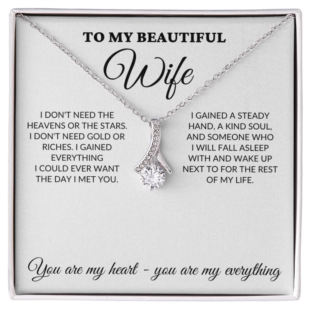 My Beautiful Wife - Kind Soul - Alluring Necklace - WH