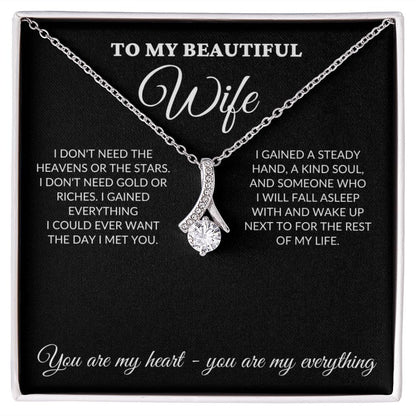 My Beautiful Wife - Kind Soul - Alluring Necklace - BK