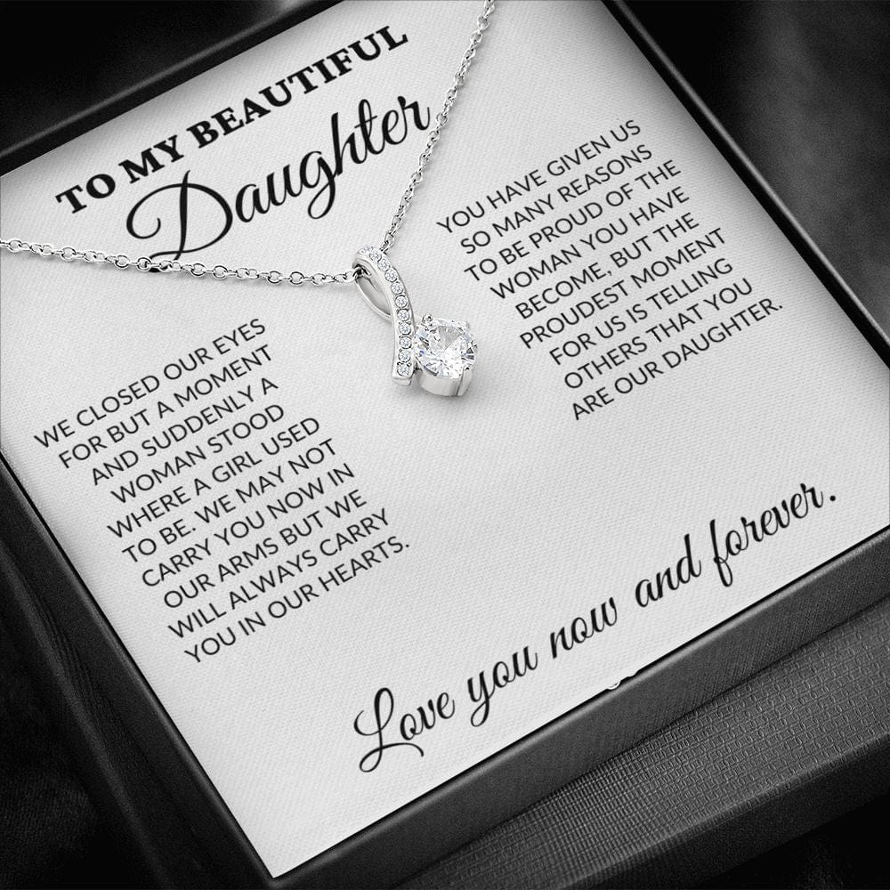 To My Beautiful Daughter - The Woman You Have Become - Alluring Necklace - WH